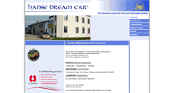 Desktop Screenshot of hanse-dream-car.de